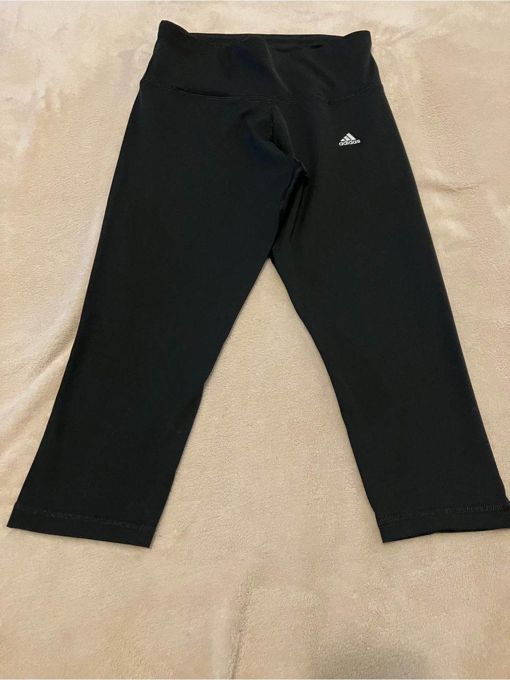 adidas Techfit Climalite Black Cropped Capri Leggings S